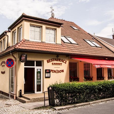 Restaurace A Penzion Garnet Alamóc Kültér fotó